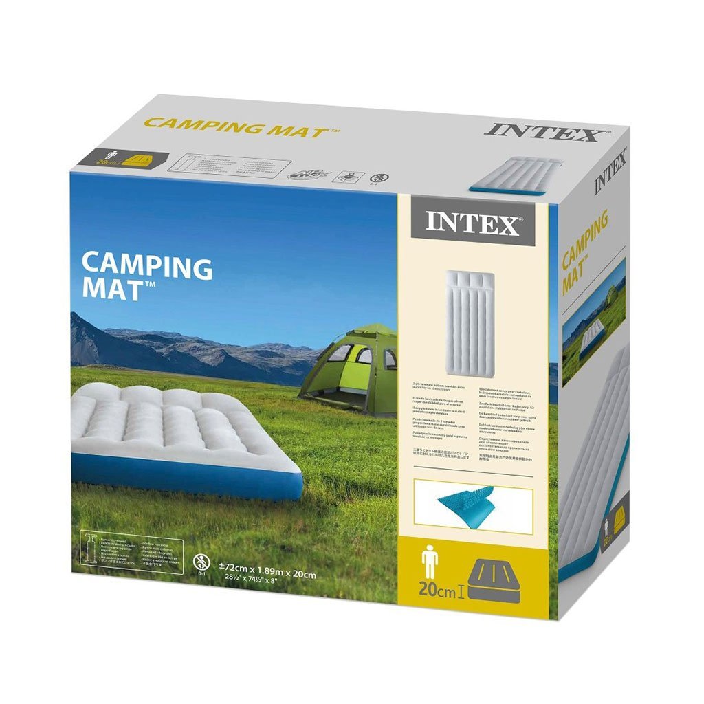 Matelas de Camping Gonflable 72x189x20 cm Intex 67998 - Image 3