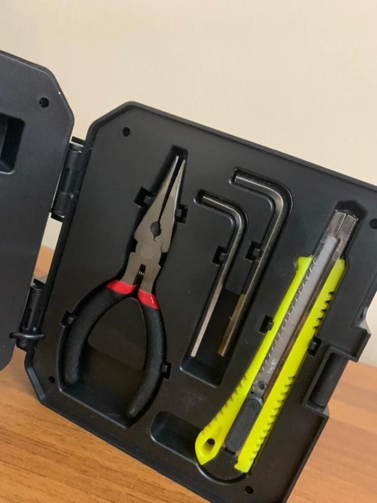 Lampe Solaire avec Kit de Tournevis - Outils Multifonctions Portables