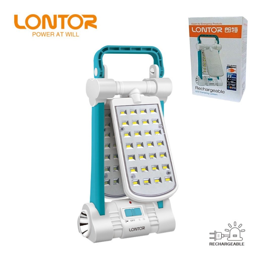 Lanterne de Camping LED Rechargeable LONTOR CTL-OL095U
