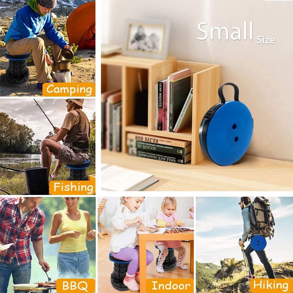 Tabouret Télescopique Léger et Résistant – Idéal pour Camping et Voyages - Image 4