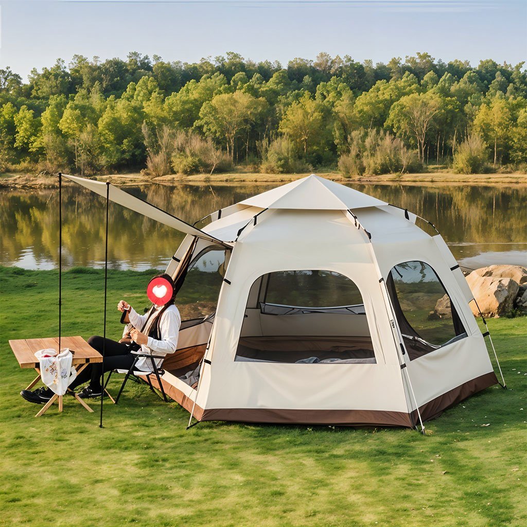 Tente de Camping Familiale Automatique – Spacieuse, Solide et Facile à Monter - Image 4